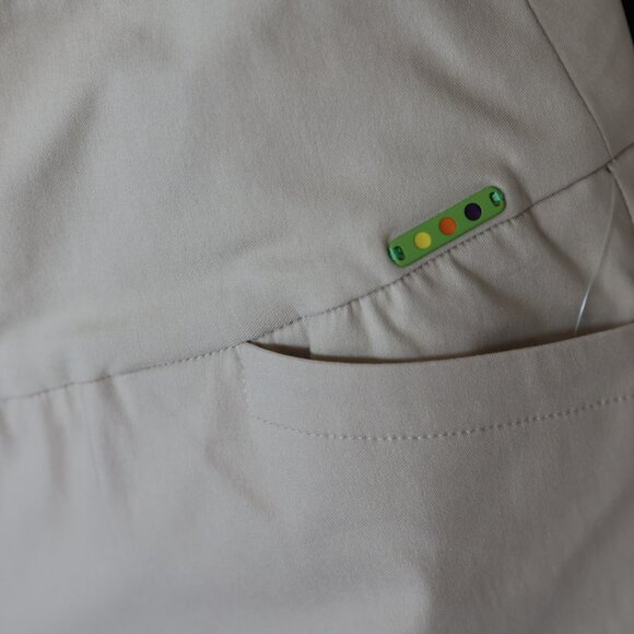 SWING Control beige 3/4 pant Size 8 - Picture 2 of 4